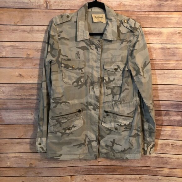 Lily Aldridge for Velvet Camo Jacket - Picture 2 of 6